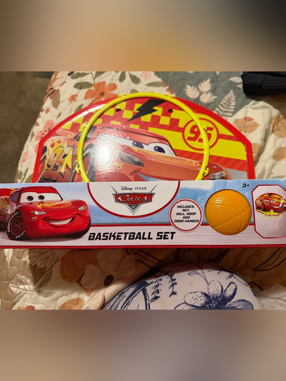 Cars Basketball Hoop Set - Picture 1 of 3